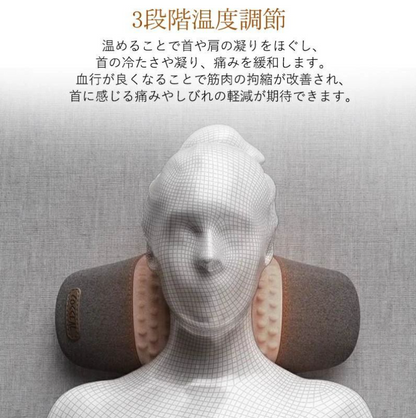 【国際ランキング第1位獲得★】KubiZen – 首と姿勢を整える3in1まくら